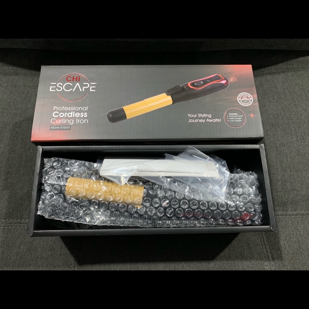 CHI Escape Professional Cordless Curling Iron